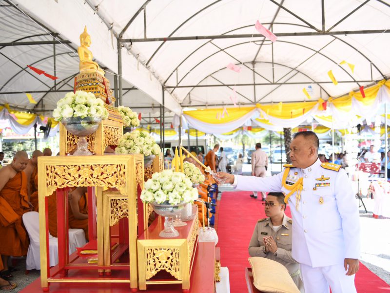 นครปฐม    วัดไร่ขิงเจริญพระพุทธมนต์ธัมมจักกัปปวัตนสูตรเนื่องในวันมาฆบูชา