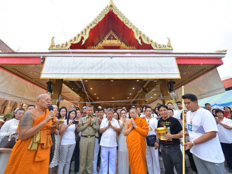 นครปฐม   วัดไผ่ล้อมเททองหล่อพระพุทธเมตตาประทานพรเพื่อมอบให้143เรือนจำทั่วประเทศ