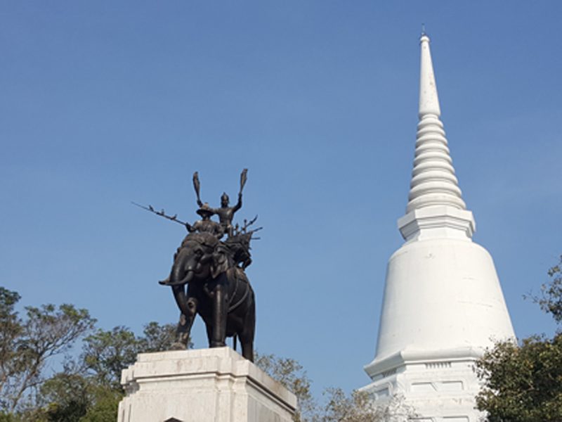 สุพรรณบุรี   เตรียมจัดงานอนุสรณ์ดอนเจดีย์ชมการแสดงยุทธหัตถีช้างจริงยิ่งใหญ่