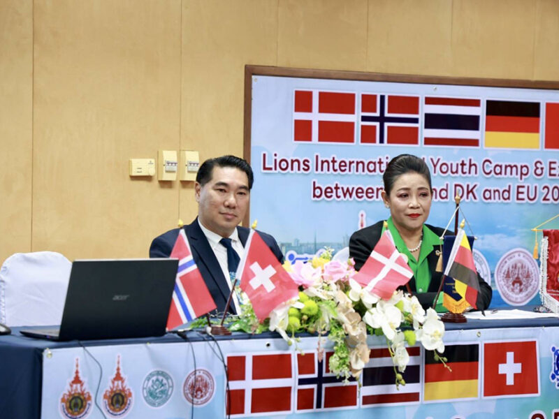 นครปฐม   มทร.รัตนโกสินทร์ ร่วมโครงการ Lions International Youth Camp and Exchange Thailand & Denmark & Europe 2024